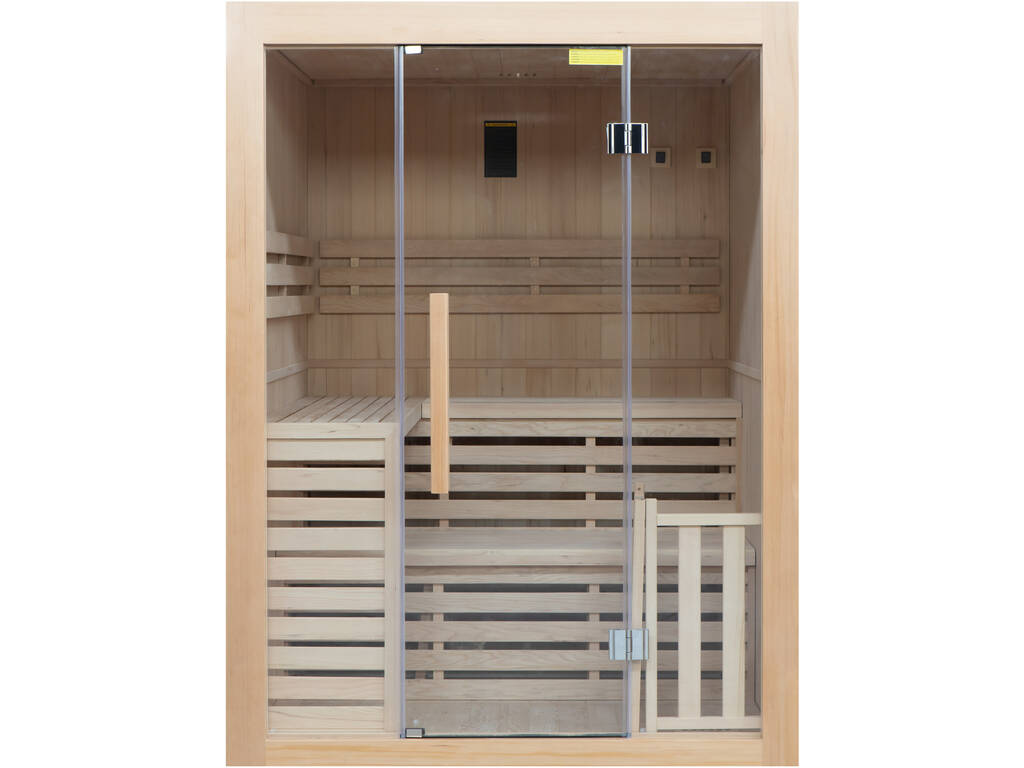 Sauna tradizionale Sense 4 posti Pacchetto completo Poolstar SN-SENSE-4PK