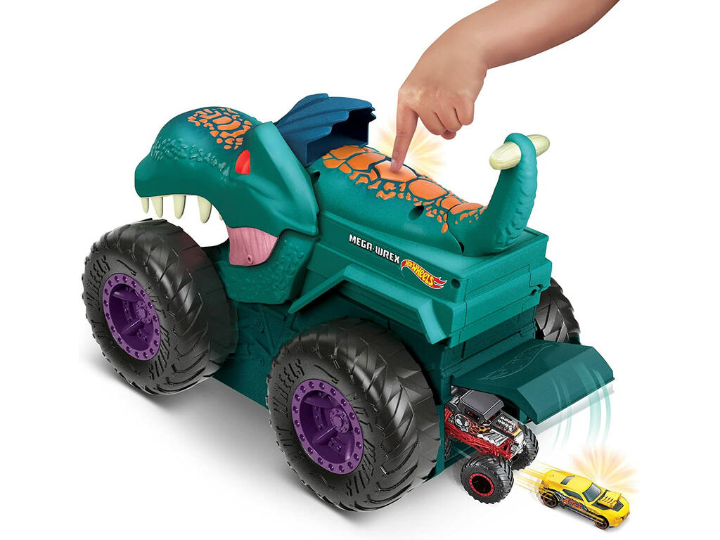 Hot Wheels Monster Trucks Mega Wrex Mastica Auto Mattel GYL13