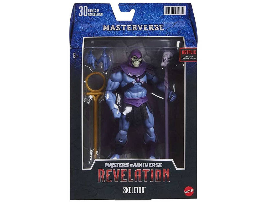 Masters Do Universo Revelation Figura Skeletor Mattel GYV10