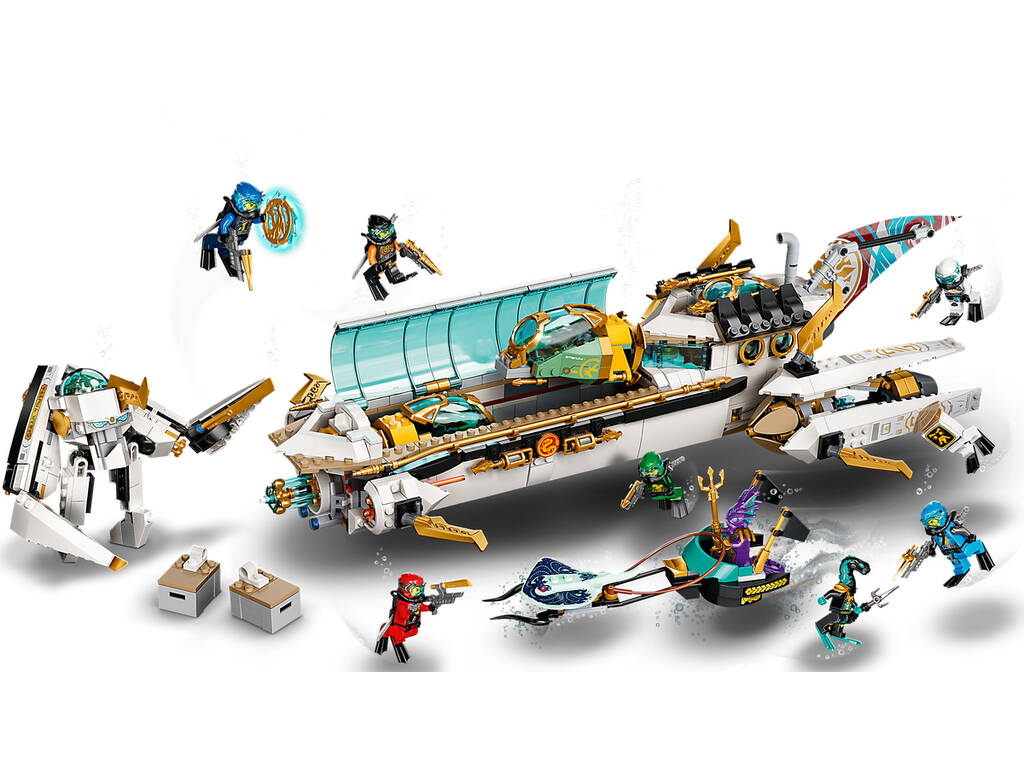 Lego Ninjago nave d'assalto Hidro Lego 71756