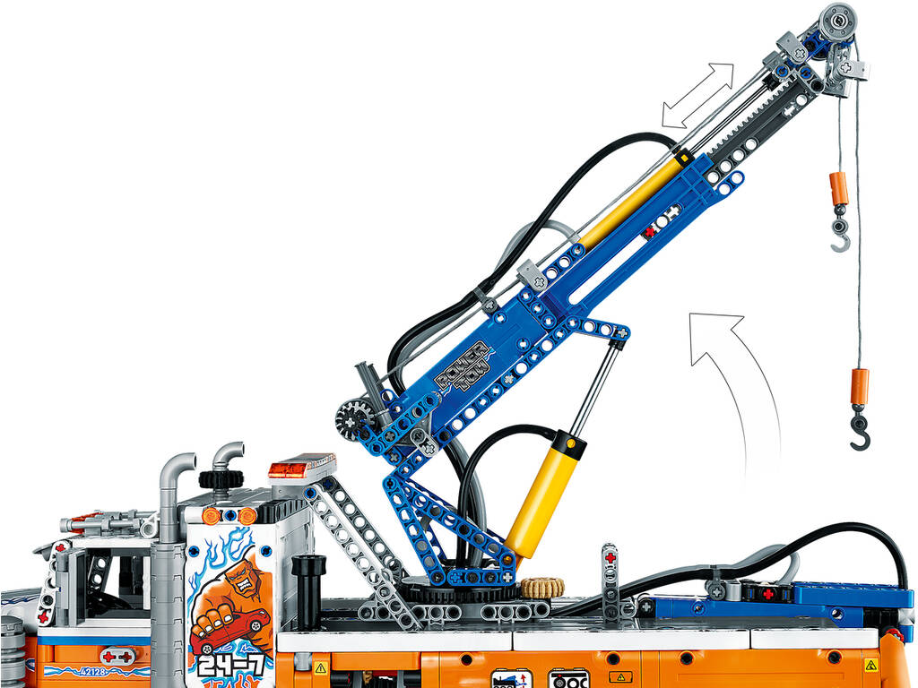 Lego Technic Dépanneuse à gros tonnage 42128