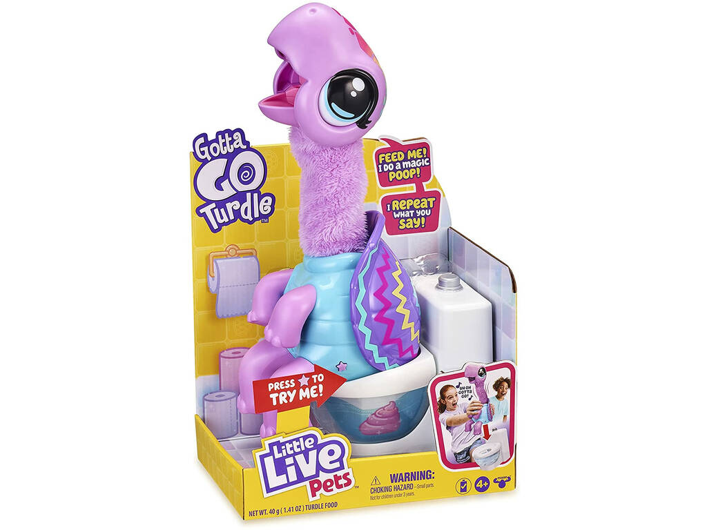 Little Live Pets Tortuga The Poop Famosa 700016905