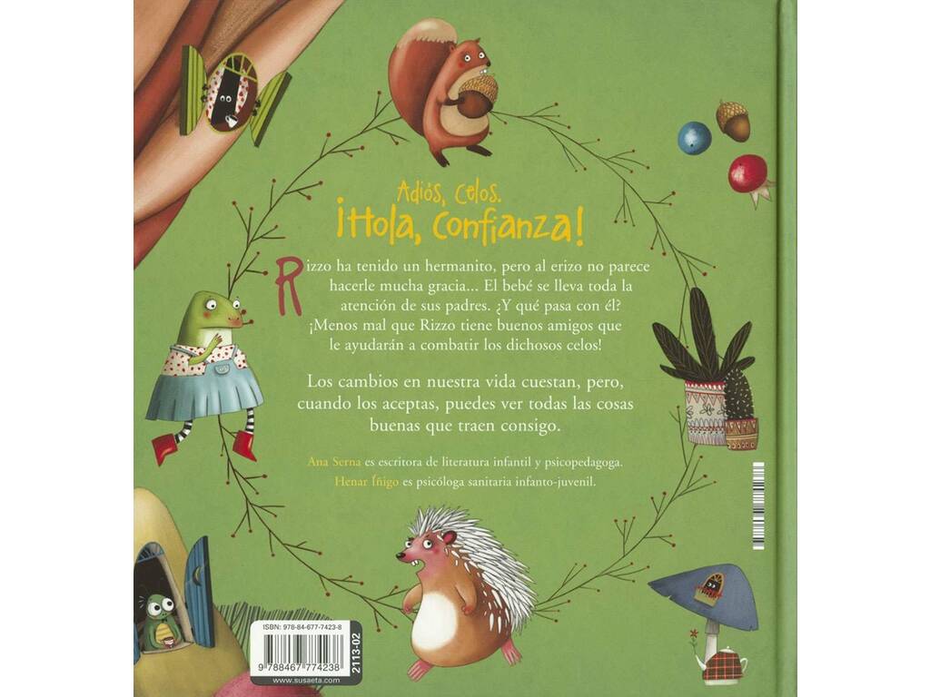 El Bosque de las Emociones Adiós, Celos. ¡Hola, Confianza! Susaeta S2113002