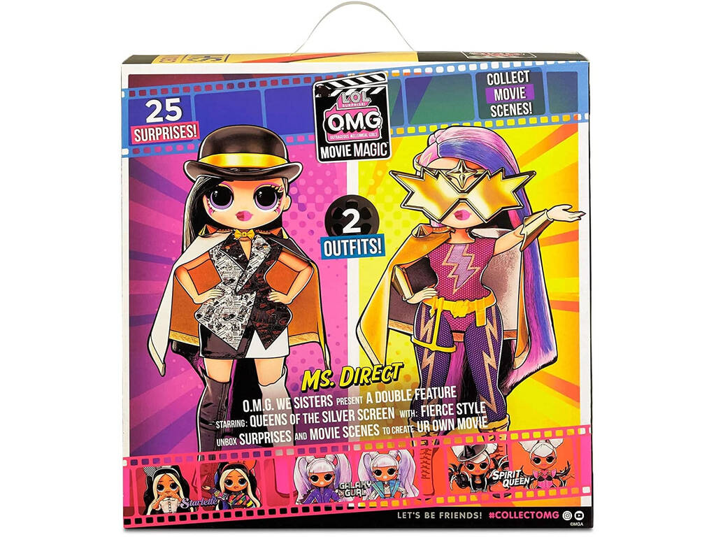 LOL Surprise OMG Movie Magic Doll Ms. Direct MGA 577904