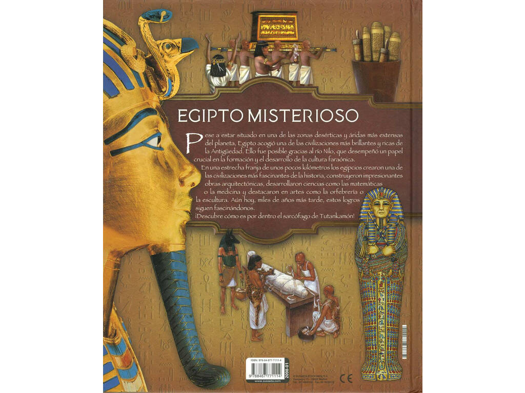 Esplora e impara l'Egitto misterioso Susaeta S2098001