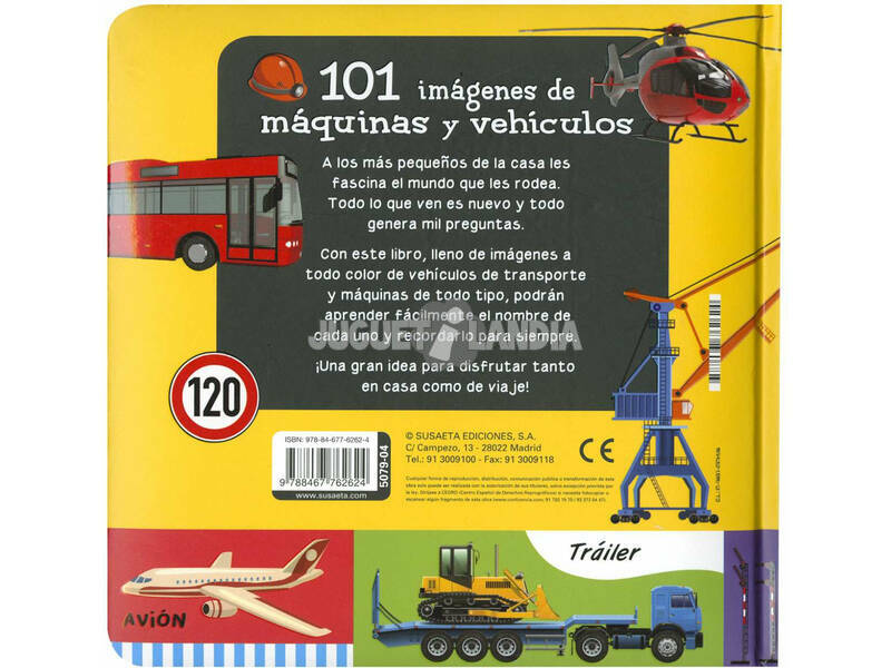 101 Imágenes De Máquinas y Vehículos Susaeta S5079004