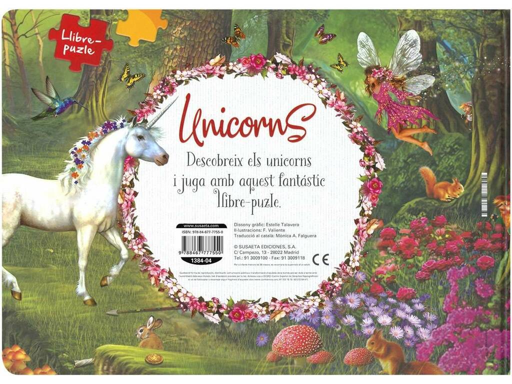 Llibre Puzle 48 Peces Unicorns by Susaeta S1384004