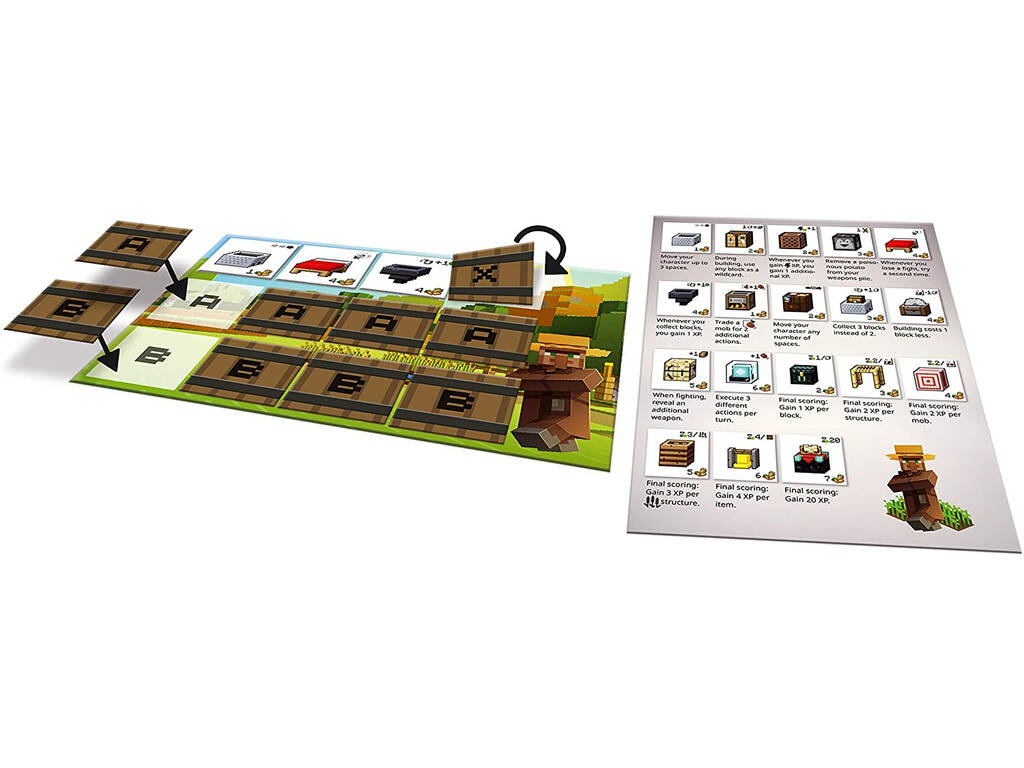 Minecraft Jogo de Mesa Expansão Farmer's Market Ravensburger 26869