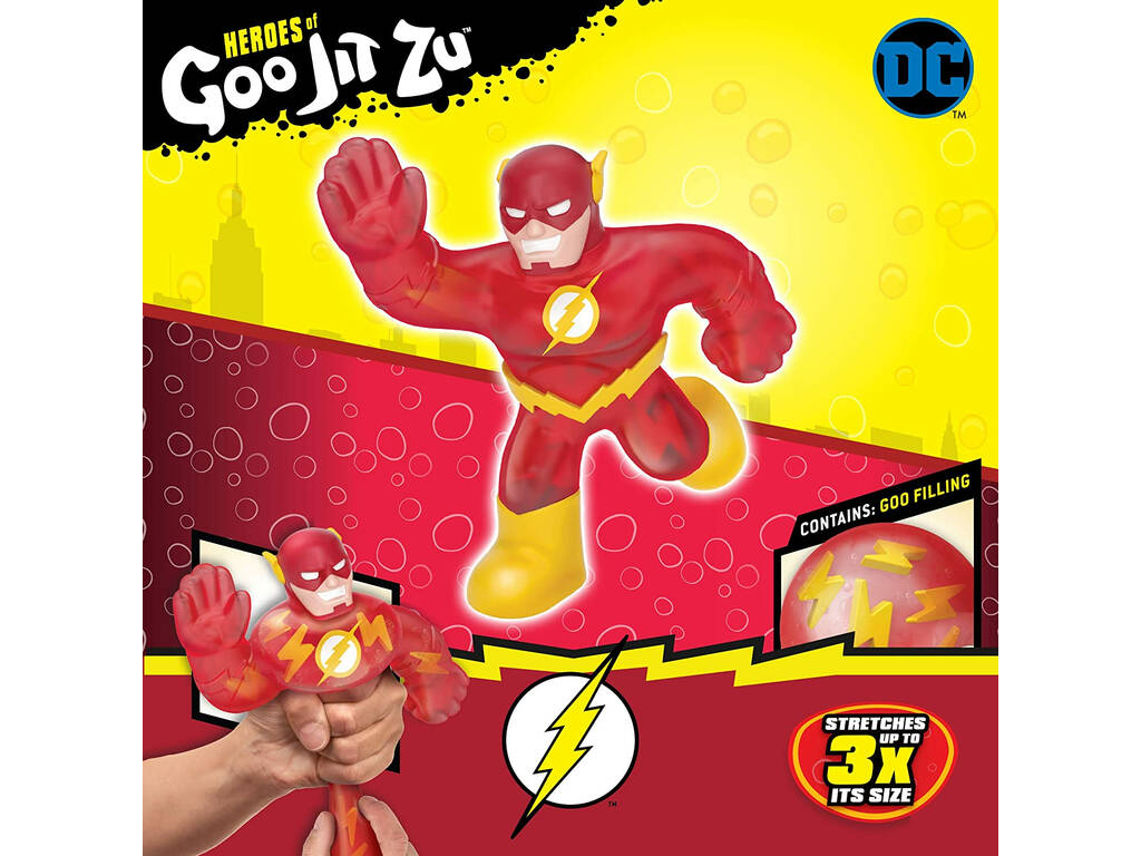 Heroes Of Goo Jit Zu DC Figur The Flash Bandai CO41183