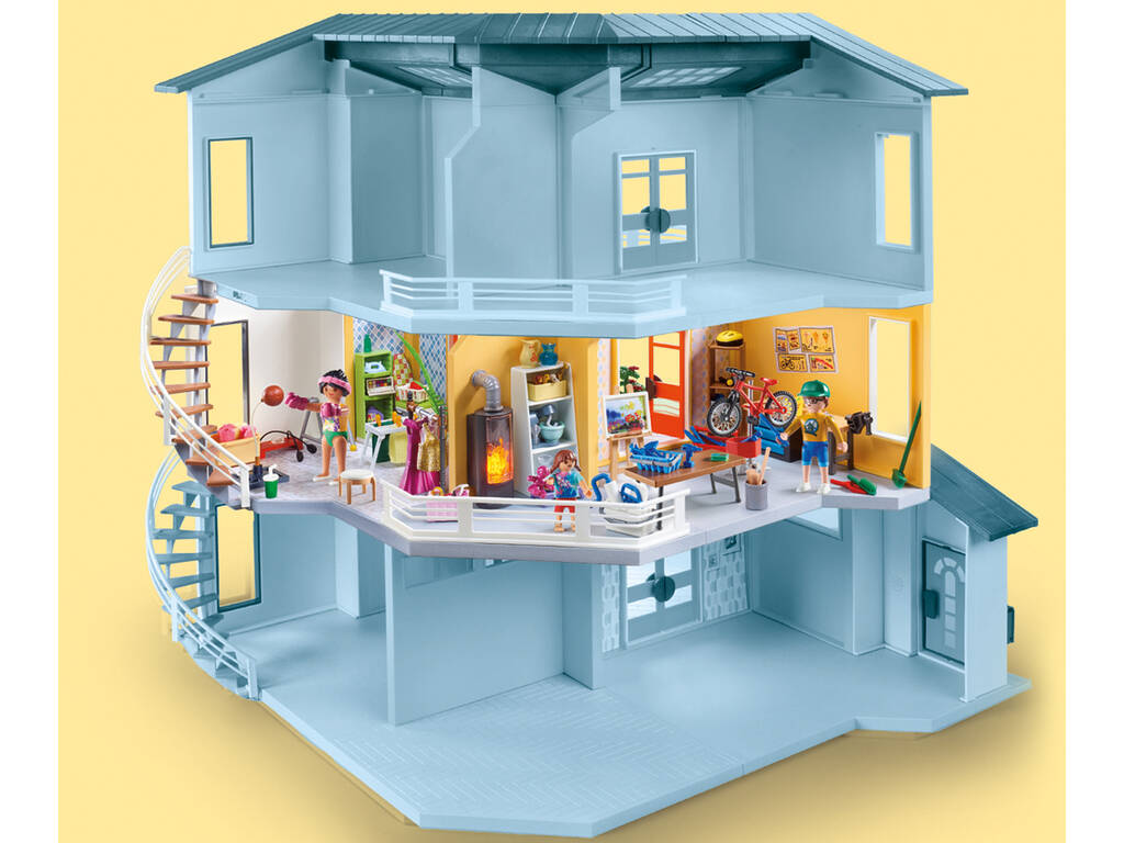 Playmobil Moderne Hausetage Erweiterung 70986