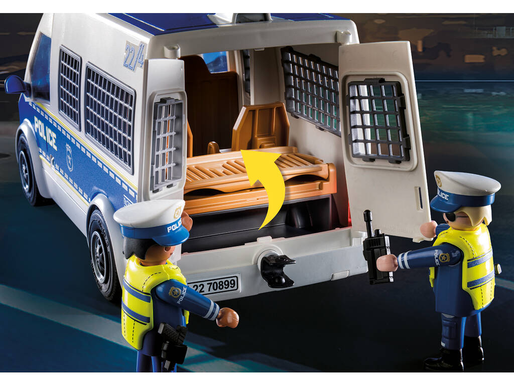 Playmobil Polizeiauto mit Licht und Sound 70899