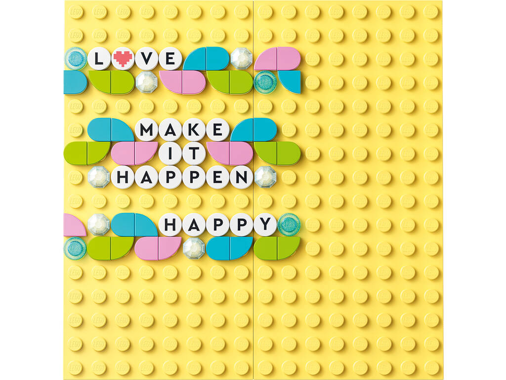 Lego Dots Megapack de Adornos para Mochila: Mensagens 41949