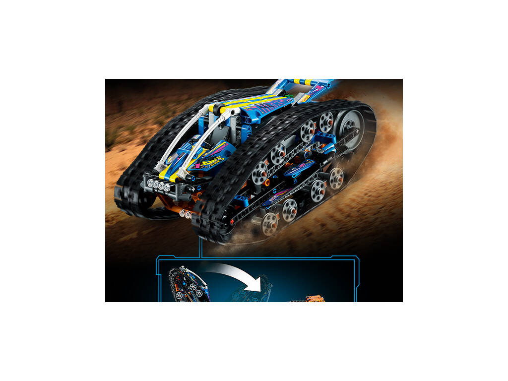 Lego Technic App-gesteuerten transformierbaren Fahrzeug 42140