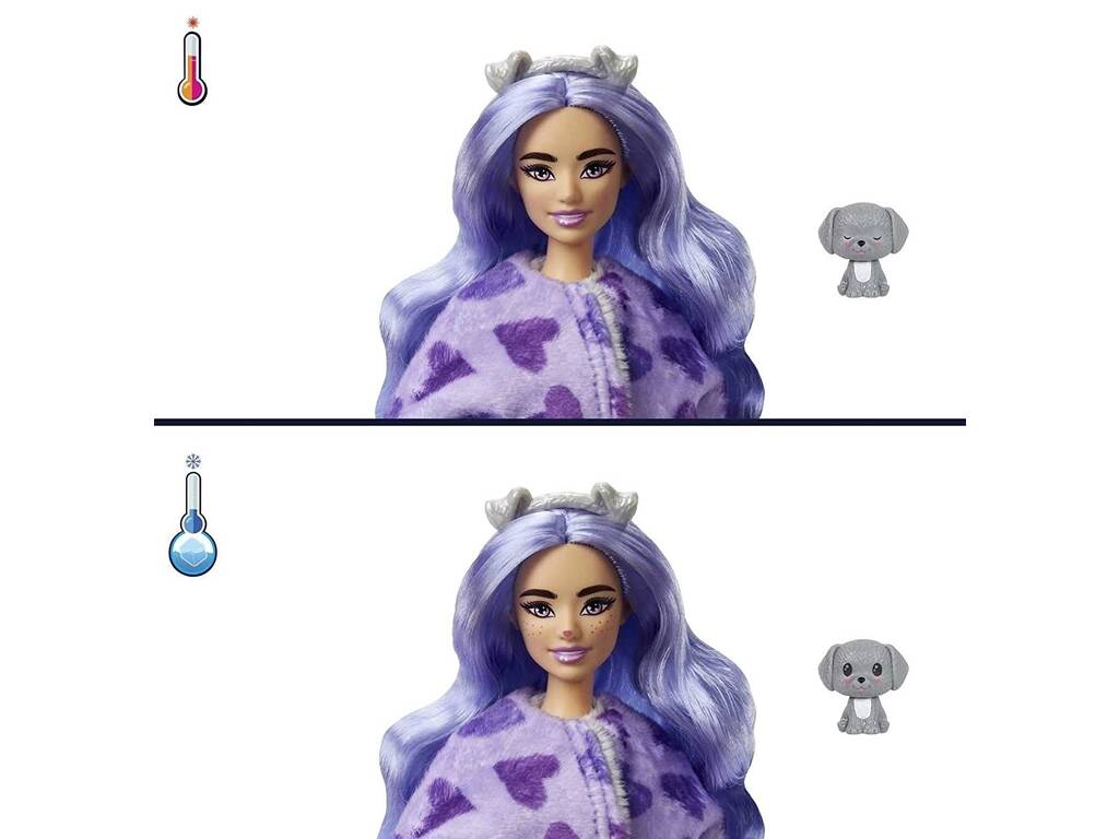 Barbie Cutie Reveal Muñeca Perrito Mattel HHG21