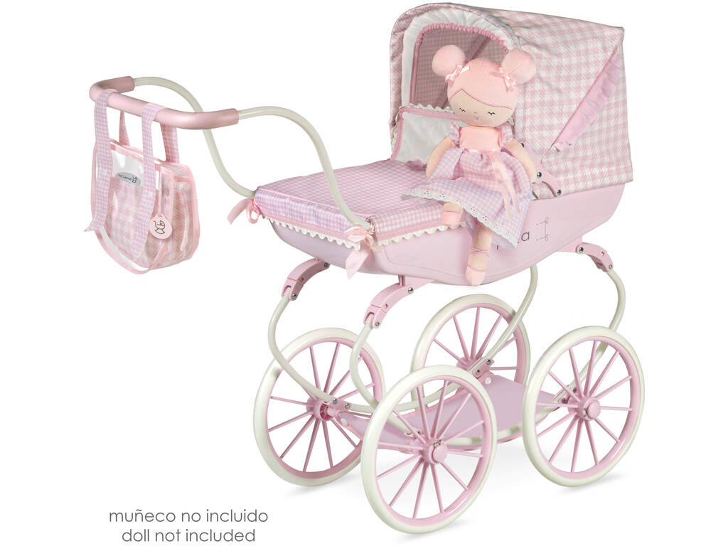 DeCuevas Classic Nice Chariot pour poupées 87046