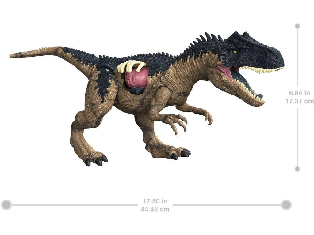 Jurassic World Dominion Allosaurus Extreme Damage Mattel HFK06