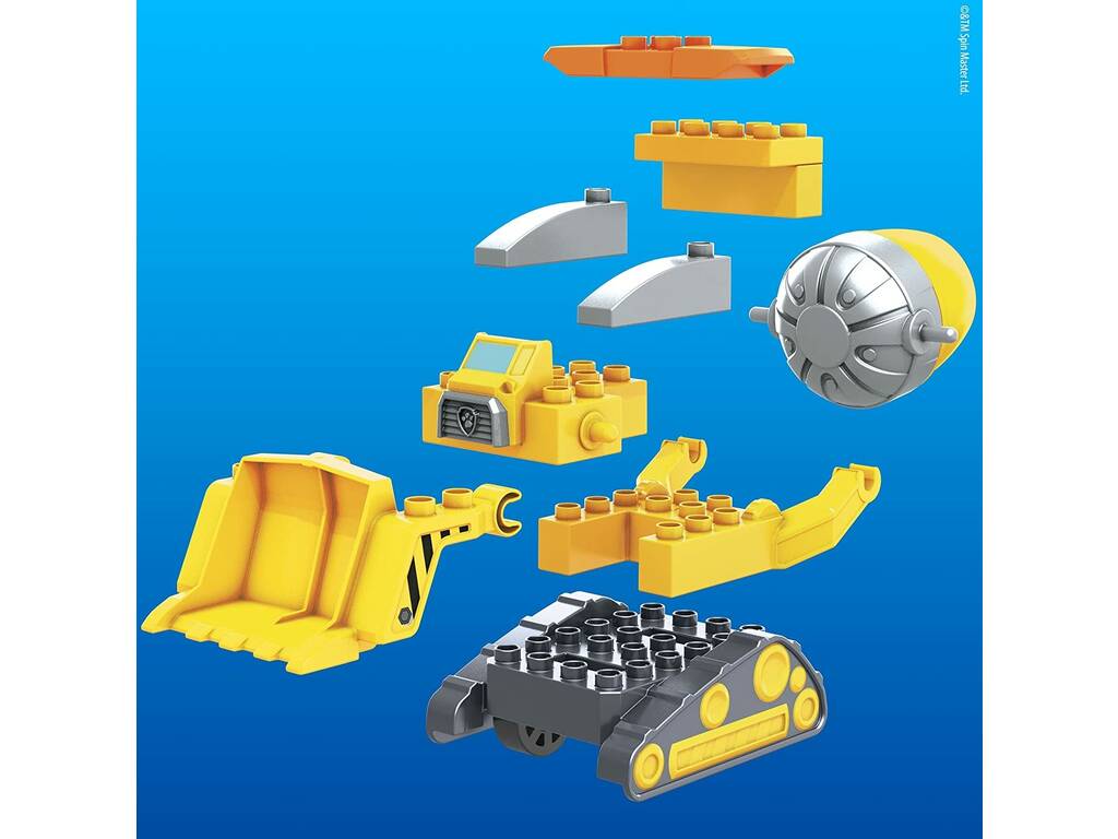 Mega Bloks Paw Patrol Excavadora De Rubble Mattel GYW91