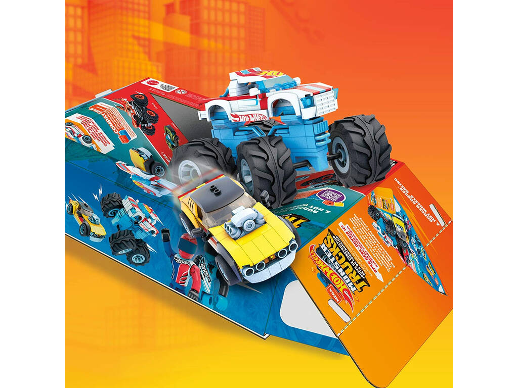 Mega Construx Hot Wheels & Monster Trucks Rodger Dodger Mattel GYG22