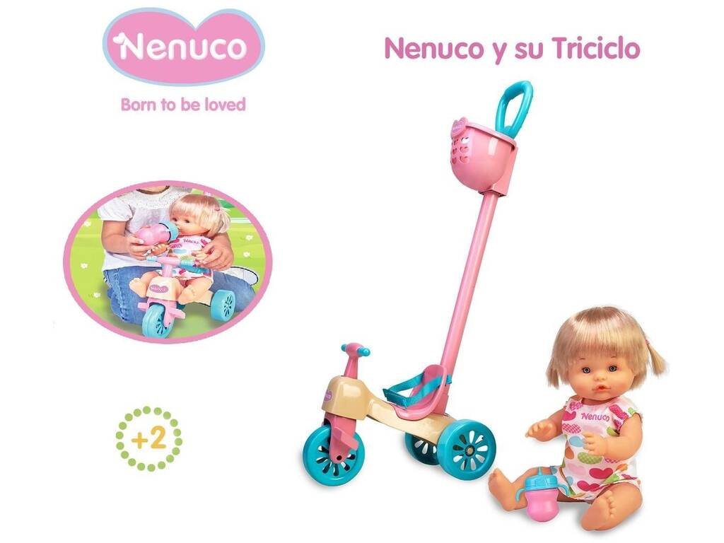 Nenuco et son tricycle Famosa 700017103