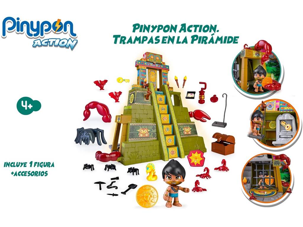 Pinypon Action Wild Pièges dans La Pyramide Famosa 700017053