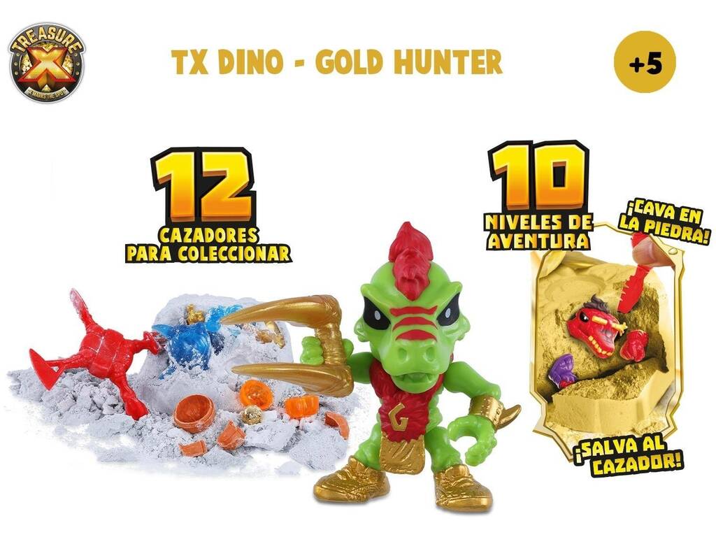 Treasure X Dino Gold Hunter Famosa TRR44000