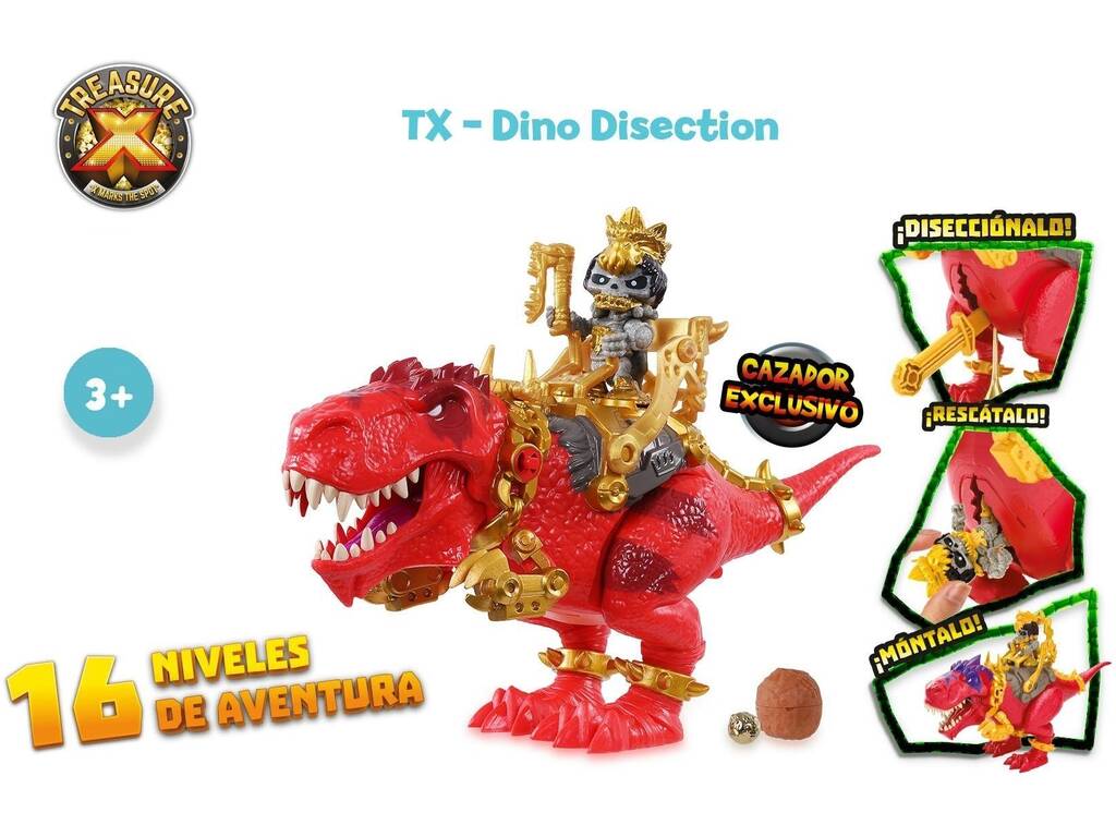 Treasure X Dino Dissection Famosa TRR45000