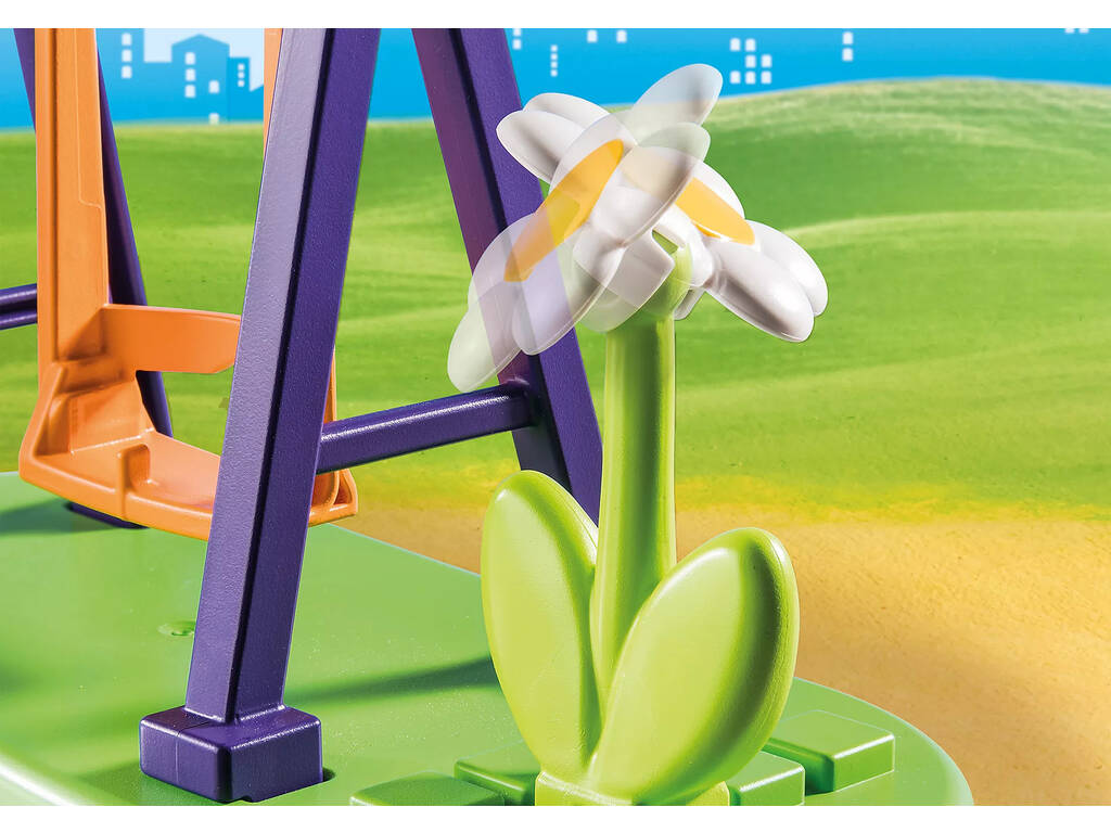 Playmobil 1.2.3 Terrain de jeux pour enfants Playmobil 71157
