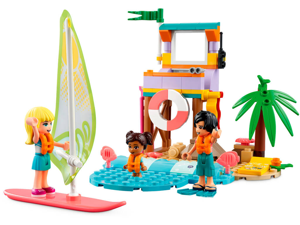 Lego Friends Genial Playa de Surf 41710