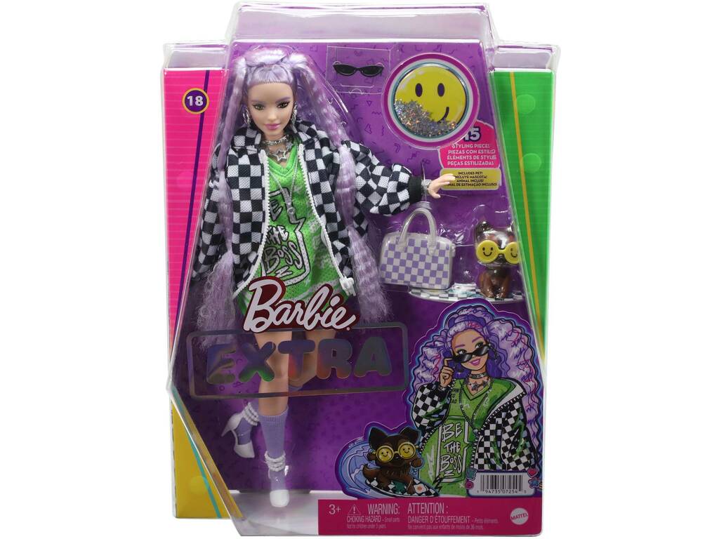 Barbie Extra Chaqueta De Carreras Mattel HHN10