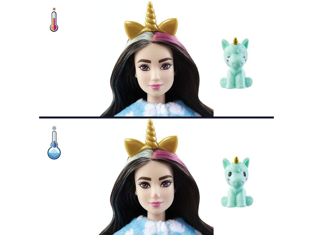 Barbie Cutie Reveal Unicorn Puppe Mattel HJL58