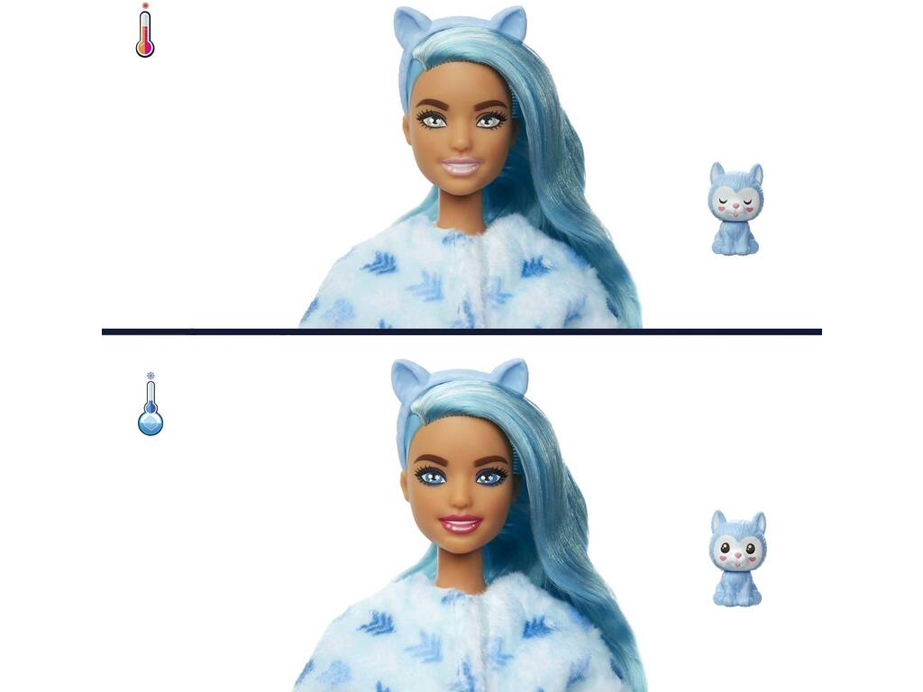 Barbie Cutie Reveal Serie Fantasía Husky Mattel HJL63