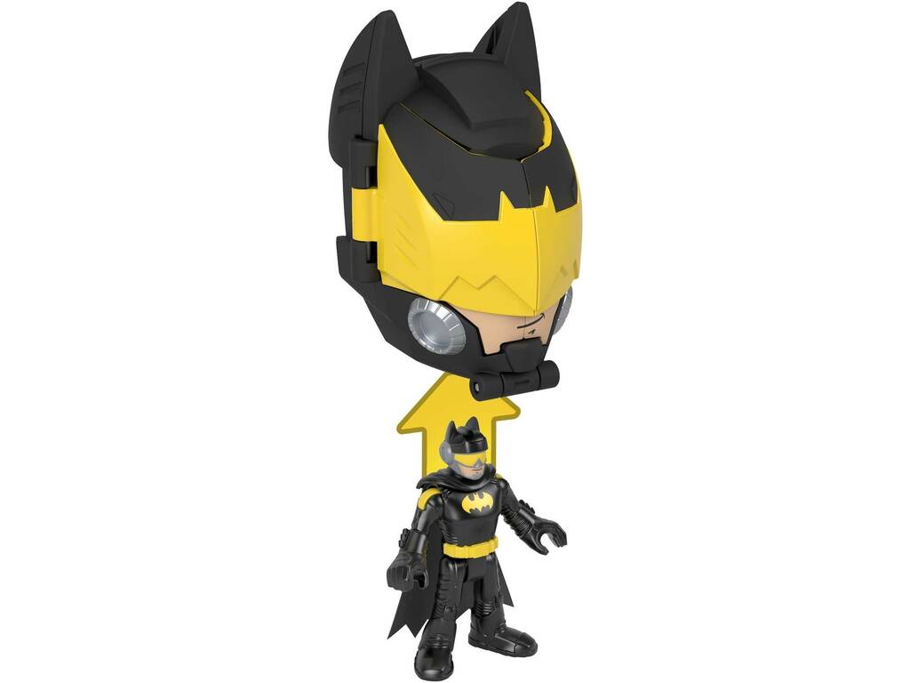 Imaginext Dc Cabeza Vehículo Batman y Batwing Mattel HGX93
