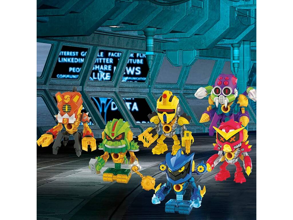 Treasure X Armed Robots Famosa TRR50000