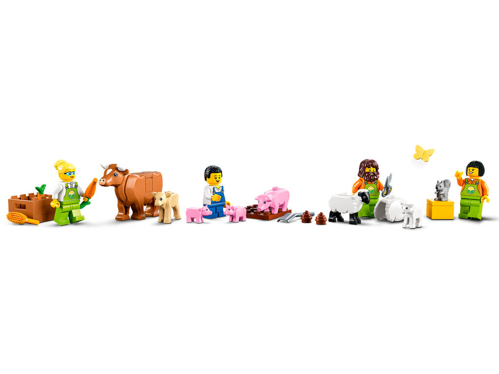Lego City Farm Granero y Animales de Granja 60346