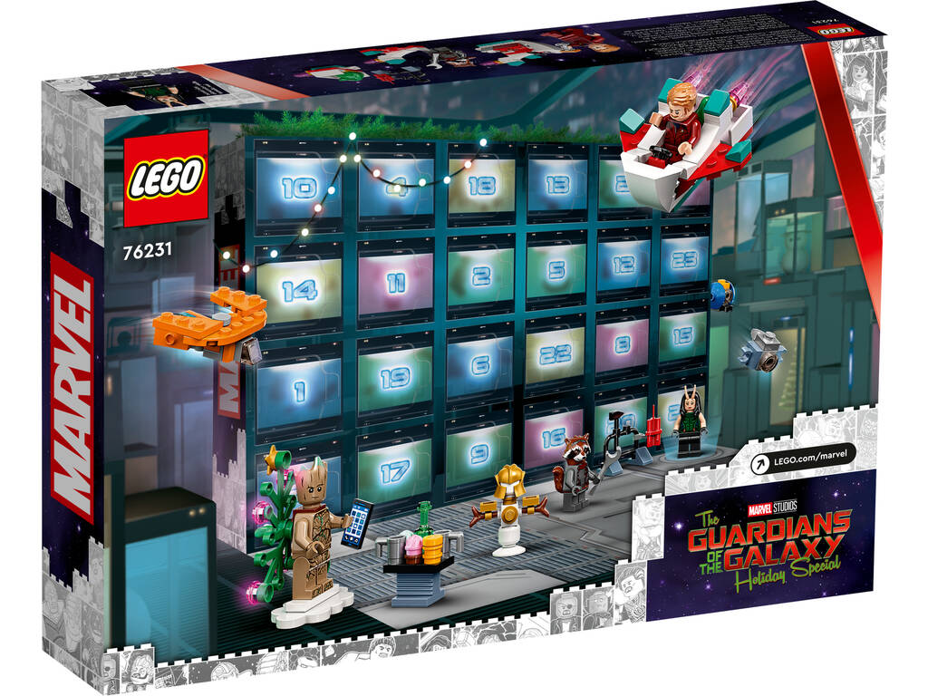 Lego Marvel Calendario de Adviento Guardianes de la Galaxia 76231