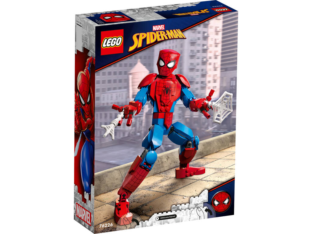 Lego Marvel Figur von Spiderman 76226