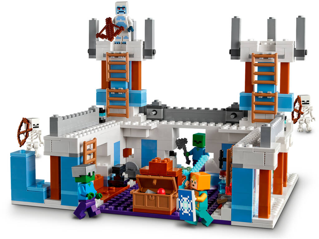 Lego Minecraft o Castelo de Gelo 21186