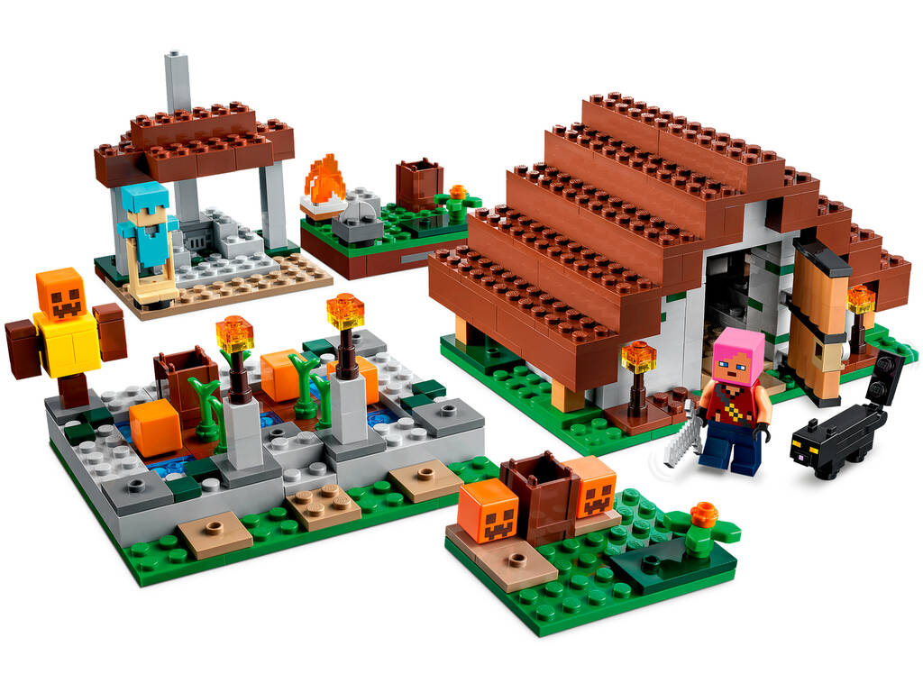 Lego Minecraft a Aldeia Abandonada 21190