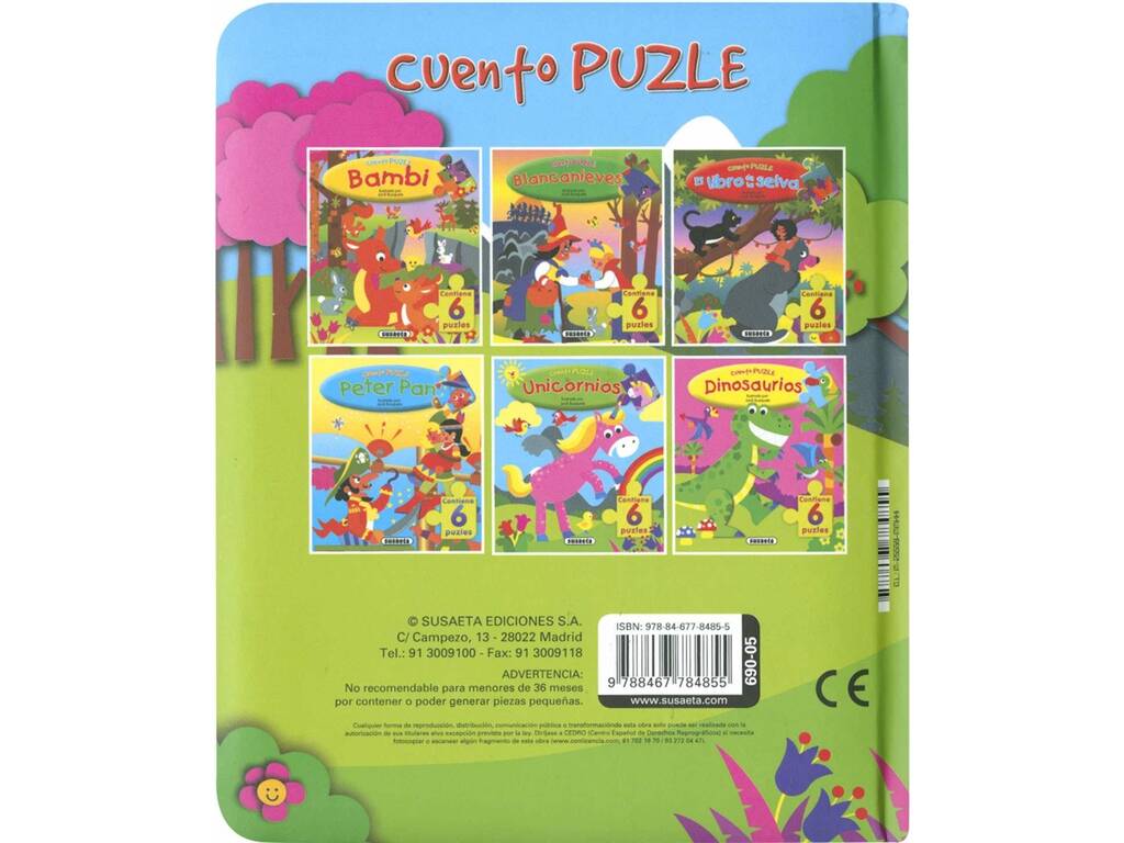 Conto Puzzle Unicórnios de Susaeta S069005