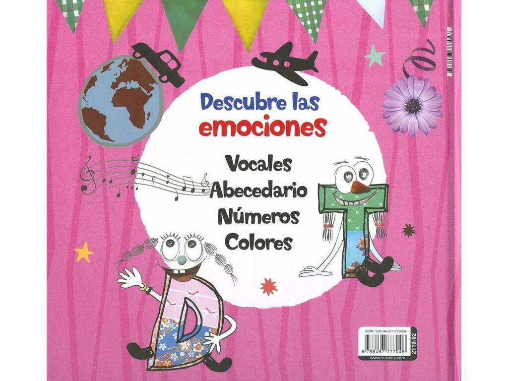 Descobre as Emoções com O Abecedário Susaeta S2110002