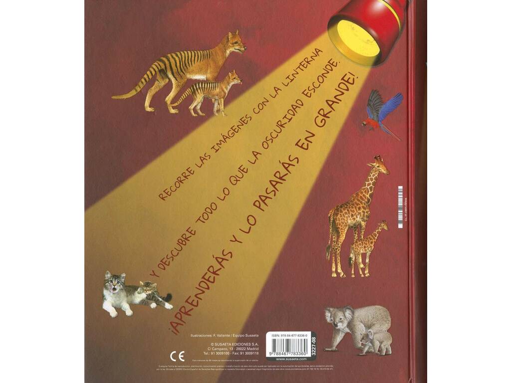 Libro Torcia Animali e i loro cuccioli Susaeta S3227008