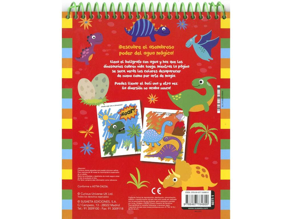 Stylo magique Dinosaures Susaeta S6077001