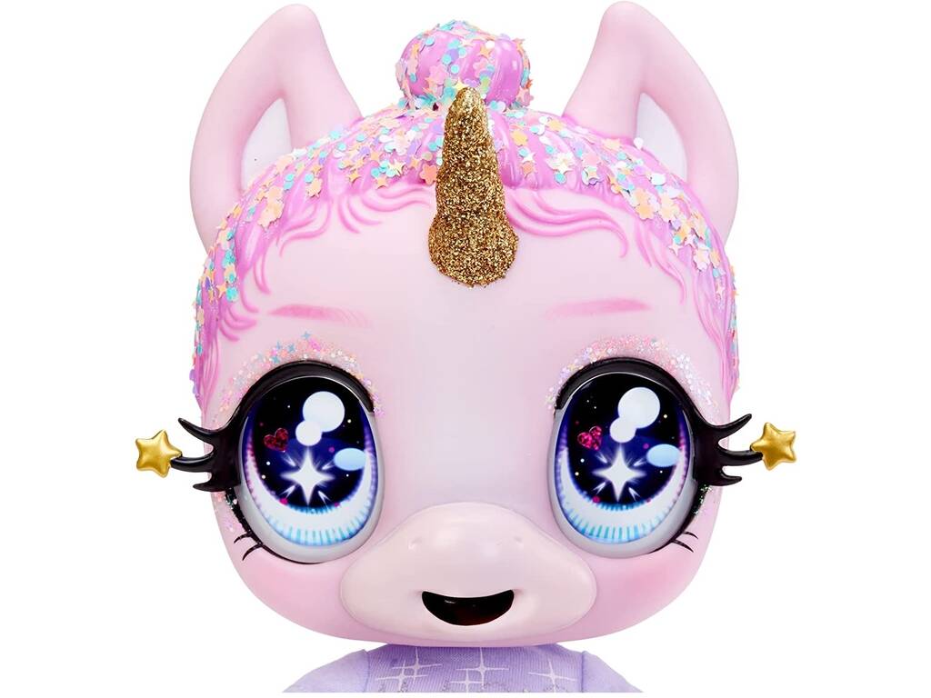 Bambola Unicorno Rosa Glitter Babyz MGA 581550