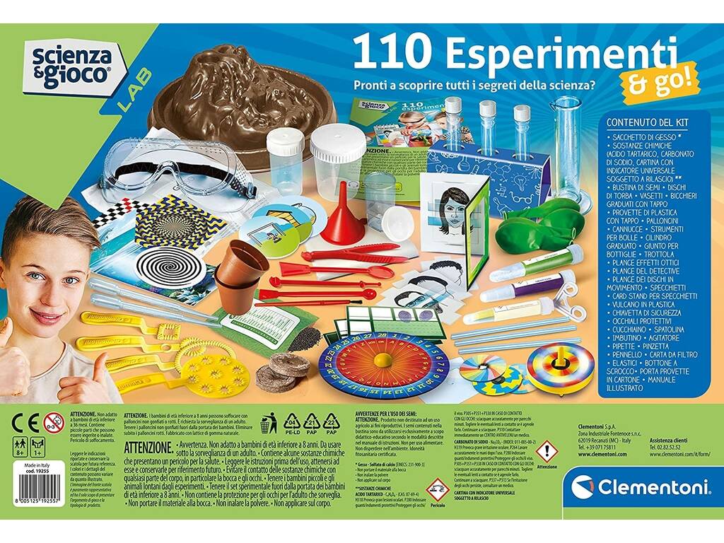 110 Esperimenti & Go Clementoni 55474