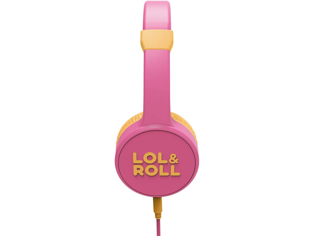 Auricolari Lol&Roll Pop Kids Headphones Pink Energy Sistem 45187