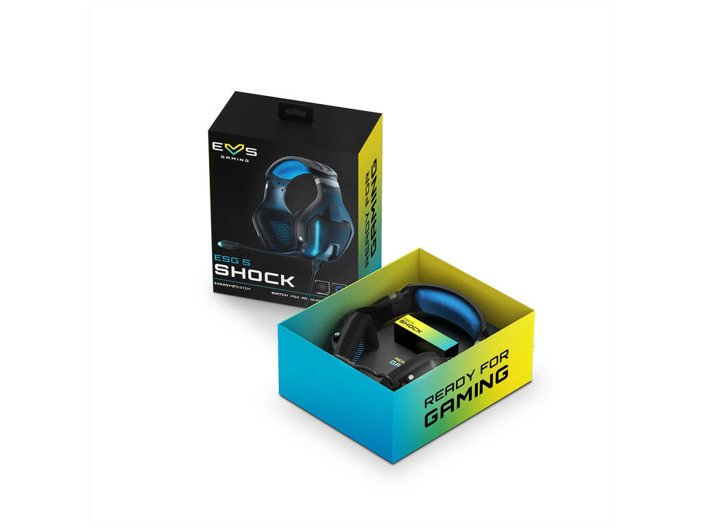 Auriculares Gaming Headset ESG 5 Shock Energy Sistem 44880