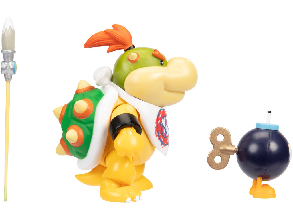 Super Mario Figura Bowser Jr. Jakks 41060