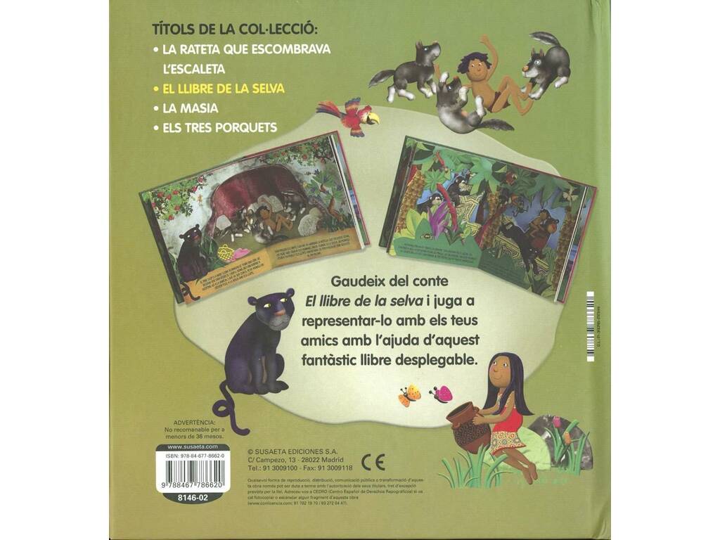 Petit Teatre de El Llibre de la Selva Susaeta S8146002