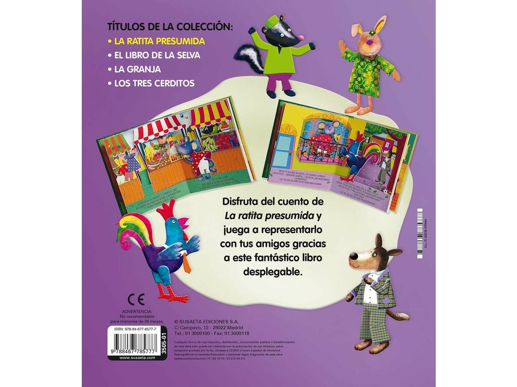 La Ratita Presumida Susaeta's Playhouse S3505001