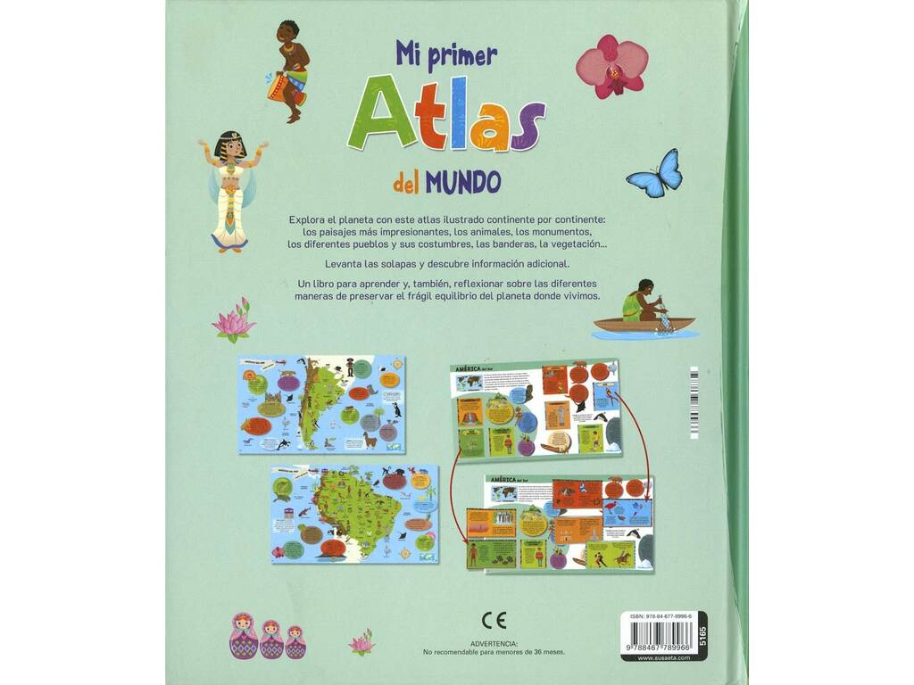 Mi Primer Atlas del Mundo de Susaeta S5165999